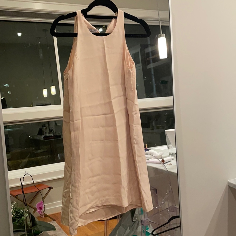 100% silk dress